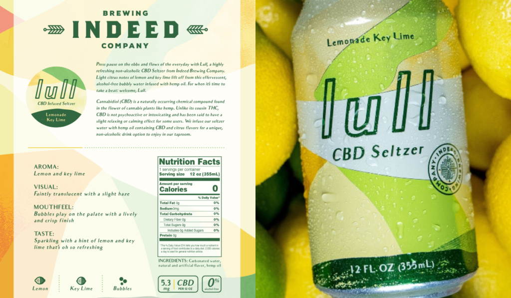 Indeed Brewing Releases CBD-infused seltzer – Brewers Journal Canada